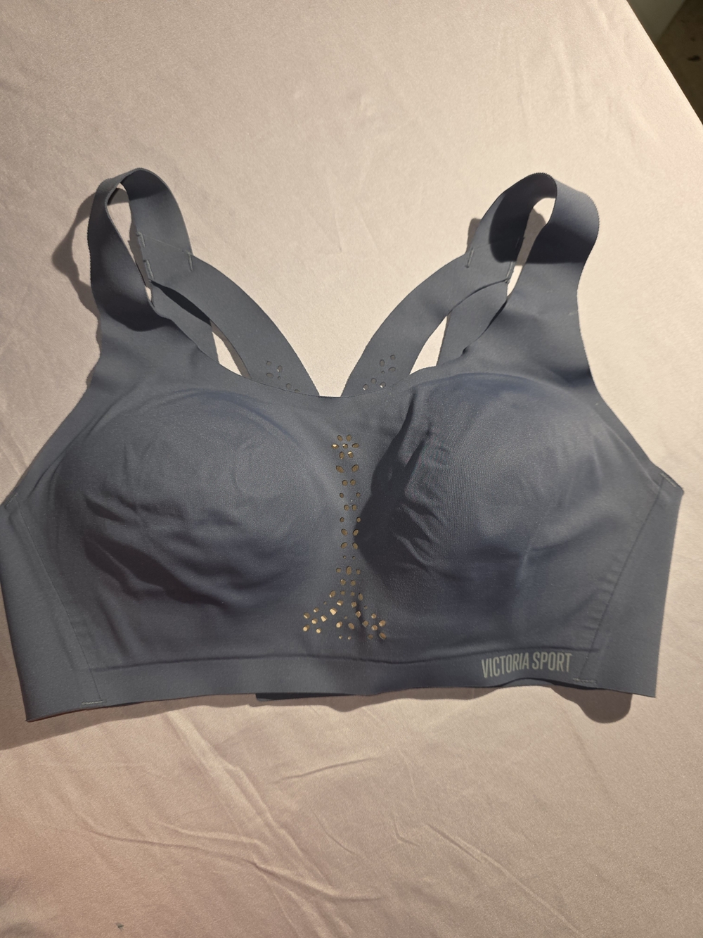Victoria's Secret Sport Seamless Gray/Tan Sports Bra